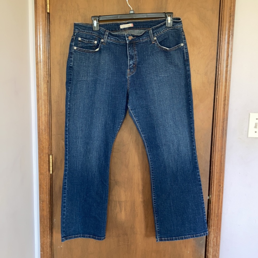 Levi’s 512 perfectly shaping bootcut jean size 22W short - Picture 9 of 17